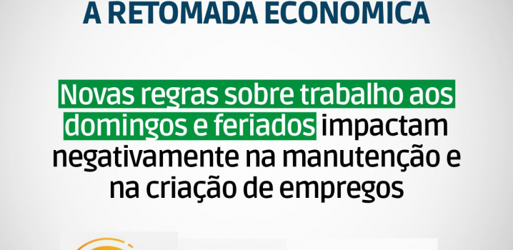 Novas regras sobre trabalho aos domingos e feriados impactam negativamente na criação de empregos