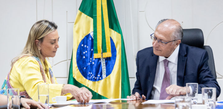 CMEC defende políticas públicas para fortalecer o empreendedorismo feminino em reunião com vice-presidente Alckmin