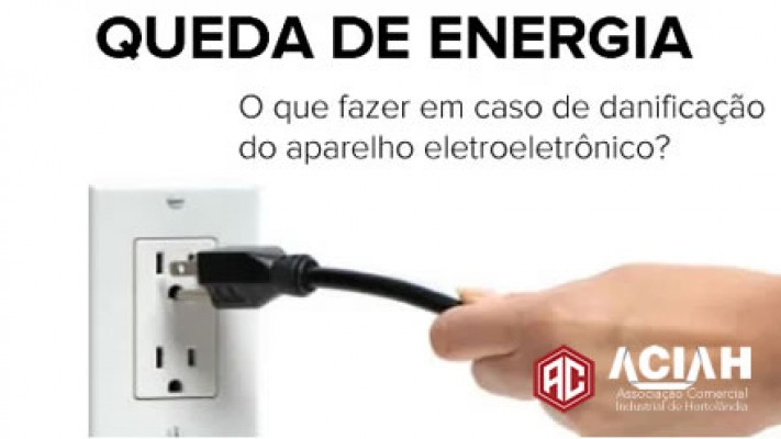 O que fazer quando seu equipamento queima devido a Queda de Energia 